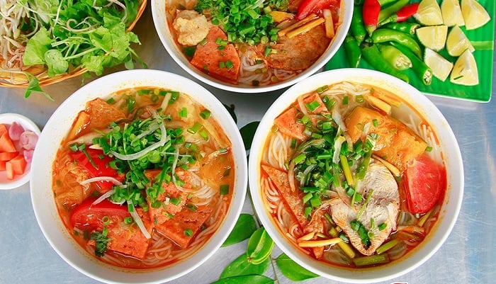 Món bún cá Đà Nẵng với hương vị đặc trưng làm say lòng mọi thực khách