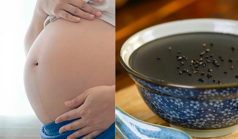 Chè mè đen đặc biệt tốt cho mẹ bầu trên 3 tháng