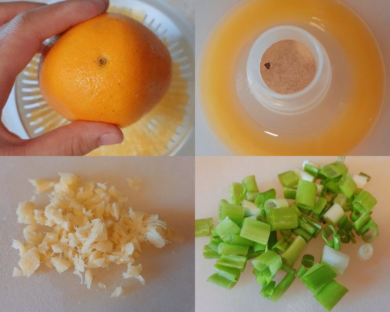 Sử dụng dụng cụ vắt cam để thu được nước cam nguyên chất