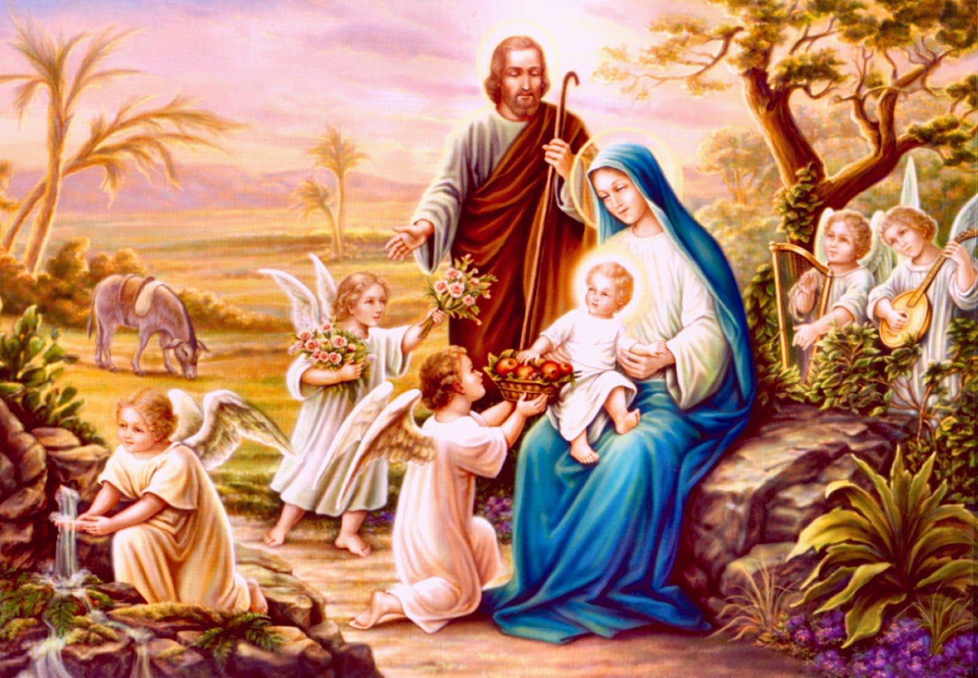 Hình ảnh Đức Mẹ Đồng trinh và Chúa Hài đồng đẹp nhất trong tranh