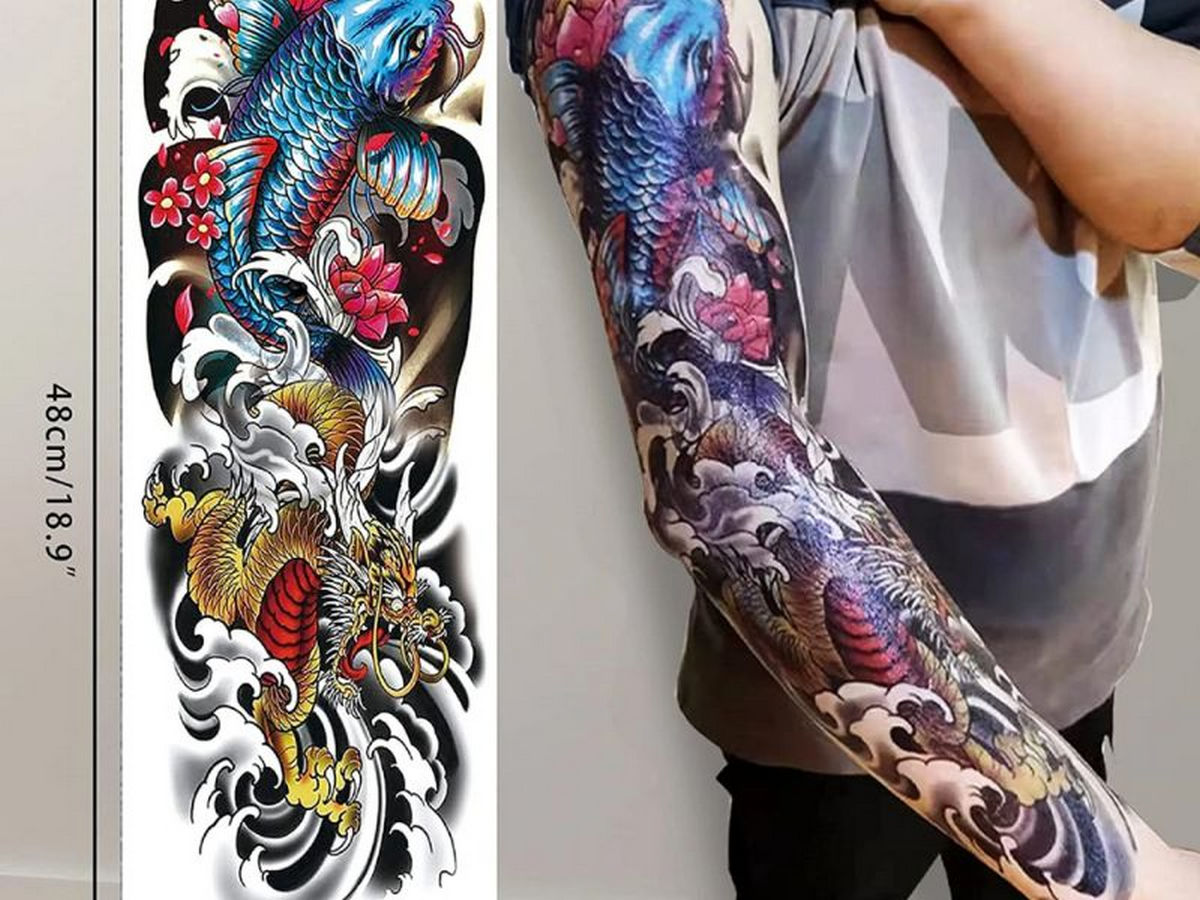 Mẫu xăm tattoo ở bắp tay mang đến nhiều ấn tượng cho người nhìn