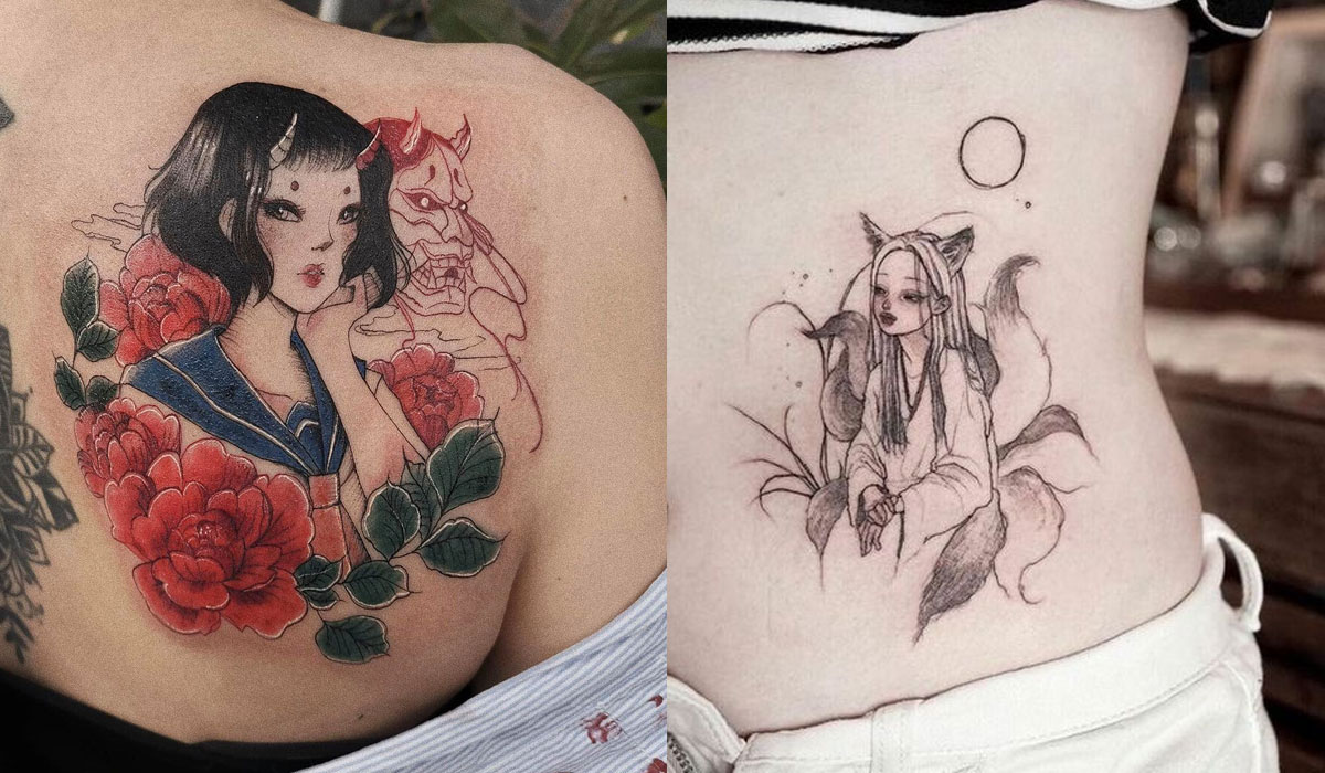  Tattoo ở eo giúp tôn vinh lên đường cong của người phụ nữ