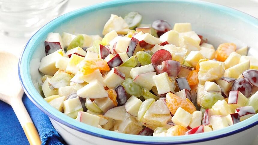 Salad trái cây không chỉ giúp giảm béo mà còn là món ăn chống ngán ngày Tết