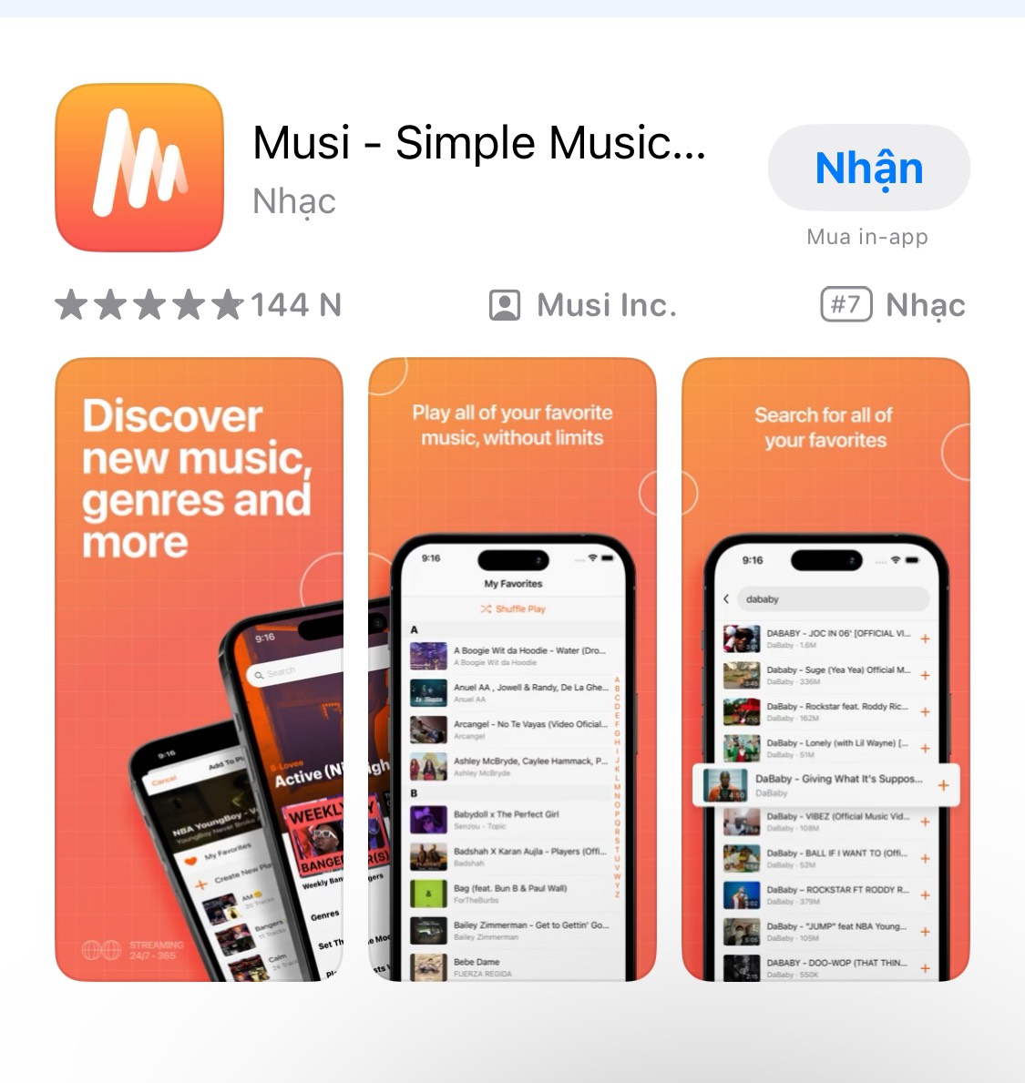Musi là app nghe nhạc Youtube khi tắt màn hình iOS, giúp tiết kiệm Pin hiệu quả