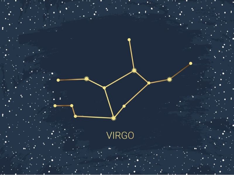 Chòm sao Virgo đại điện cho vị nữ thần Astraea