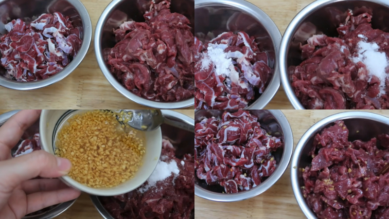 Chọn thịt bò nấu lẩu thập cẩm 