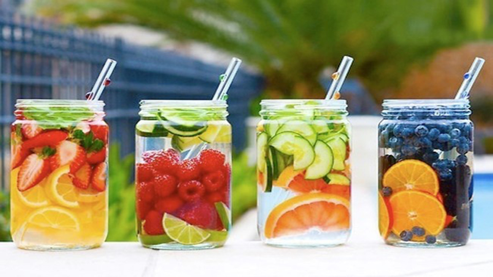 Nước detox trái cây với hiệu quả giảm cân, đa dạng cho bữa ăn