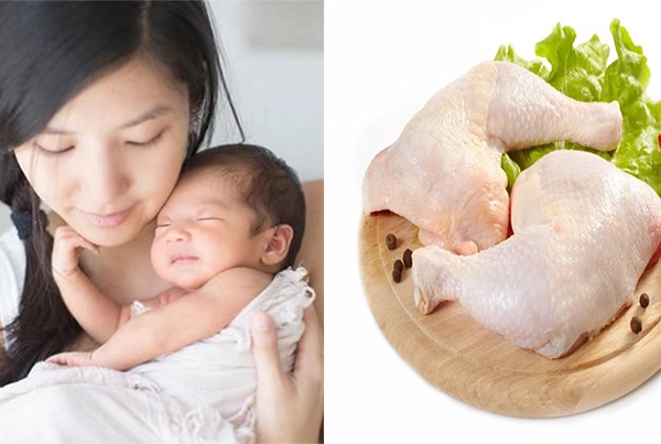 sinh mổ bao lâu thì được ăn thịt gà? Các sản phụ hoàn toàn được ăn thịt gà sau sinh mổ