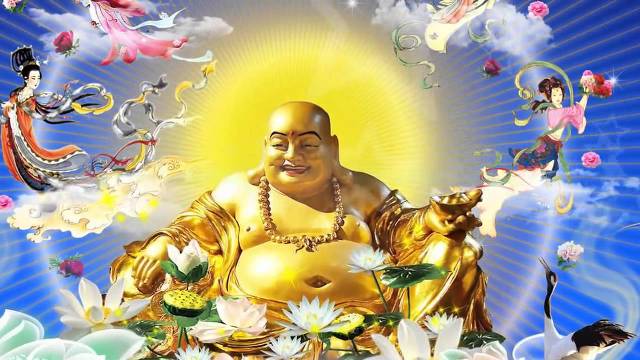 Phật Di Lặc được cho là biểu tượng cho sự thịnh vượng và hạnh phúc trong cuộc sống