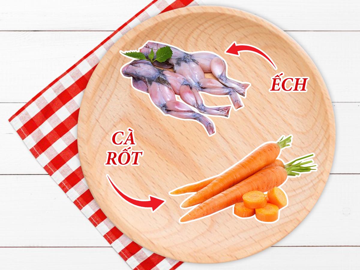 Cách nấu cháo ếch với cà rốt