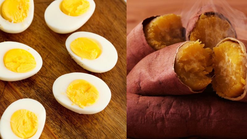 Cách nấu cháo khoai lang với trứng gà cho bé đơn giản nhất