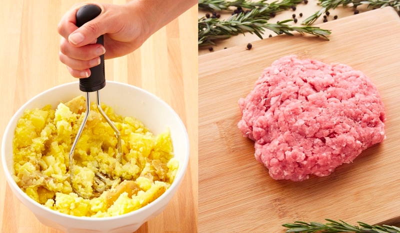 Cách nấu cháo thịt bò khoai tây với nguyên liệu cần chuẩn bị cho món cháo bổ dưỡng này khá dễ tìm