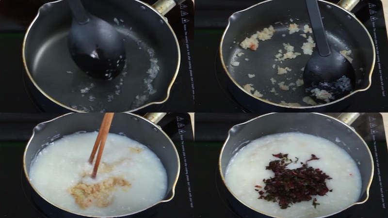 Cách nấu cháo tôm rau dền đơn giản, giàu dinh dưỡng có thể làm ngay tại nhà