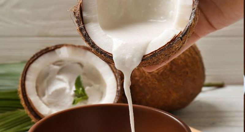 Nước cốt dừa làm tăng lượng calo trong món chè