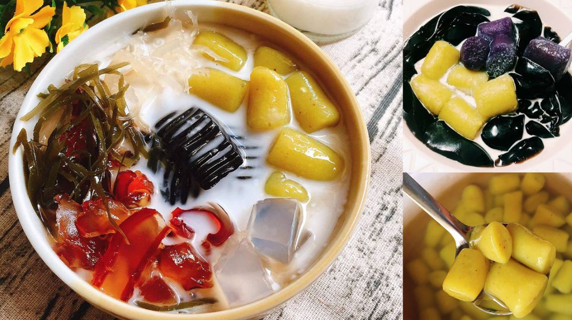 Cách nấu chè khoai dẻo Đài Loan hậu vị ngọt bùi, ăn hoài không ngán
